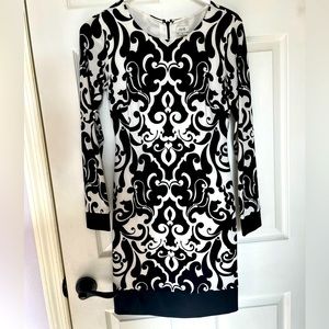 Black and white dress